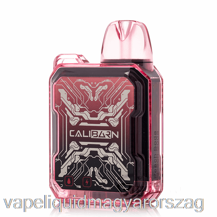 Uwell Caliburn Bar B6000 Eldobható Barack Szóda Vape Folyadék